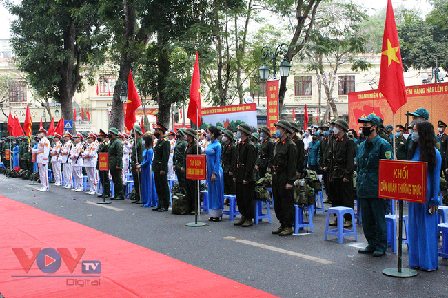 Hà Nội: Tân binh nô nức ngày hội tòng quân 2021 - Ảnh 2.