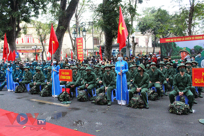 Hà Nội: Tân binh nô nức ngày hội tòng quân 2021 - Ảnh 3.