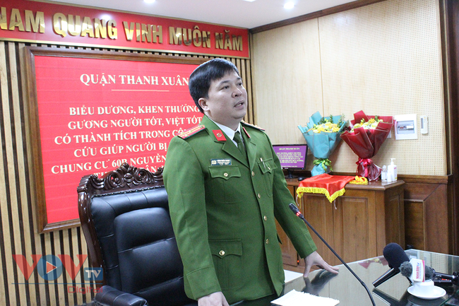 Trưởng công an quận Thanh Xuân: 'Tất cả các chung cư cần được rà soát lại về công tác đảm bảo an toàn' - Ảnh 1.