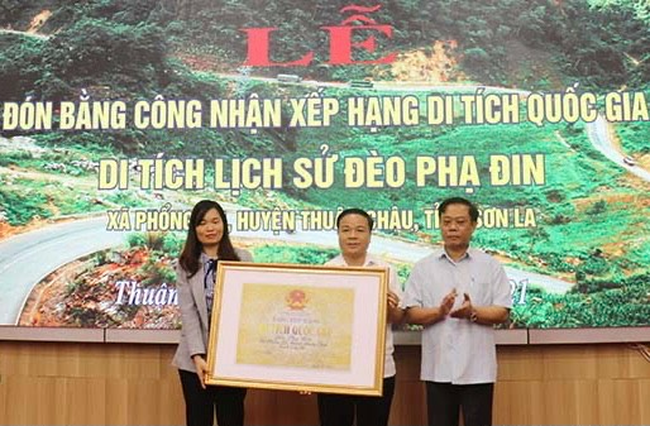 Công nhận đèo Phạ Đin là di tích cấp Quốc gia - Ảnh 1.