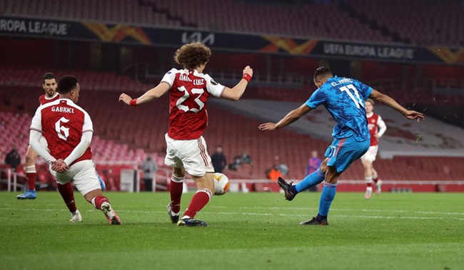 Kết quả Arsenal 0-1 Olympiakos: Pháo thủ hú vía vào tứ kết - Ảnh 1.