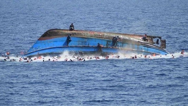 Trên 40 người di cư thiệt mạng trong vụ chìm thuyền ngoài khơi Tunisia - Ảnh 1.