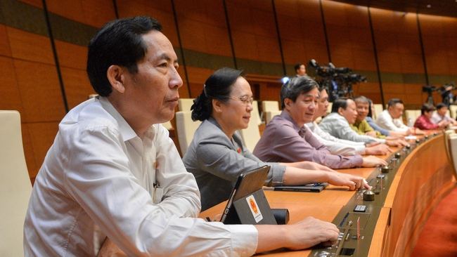 Quốc hội chính thức miễn nhiệm Chủ tịch nước Nguyễn Phú Trọng - Ảnh 2.
