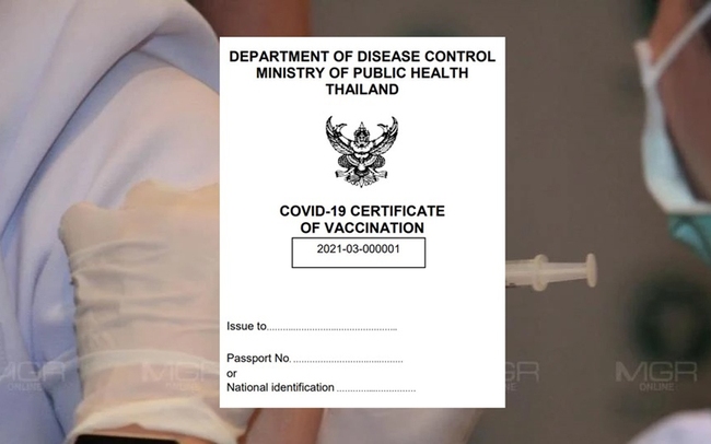 Thái Lan thông qua hộ chiếu vaccine - Ảnh 1.