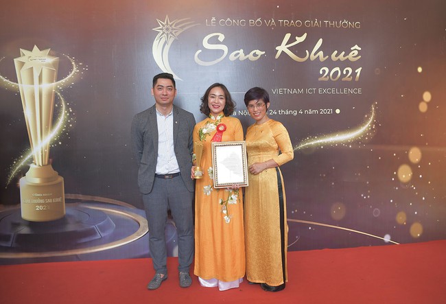 VCB Digibank của Vietcombank được vinh danh tại Lễ trao giải thưởng Sao Khuê 2021 - Ảnh 4.