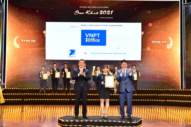 VNPT đoạt 16 giải thưởng Sao Khuê 2021 - Ảnh 1.
