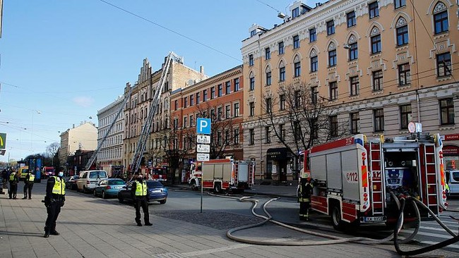 8 người thiệt mạng trong vụ hỏa hoạn ở Latvia - Ảnh 1.
