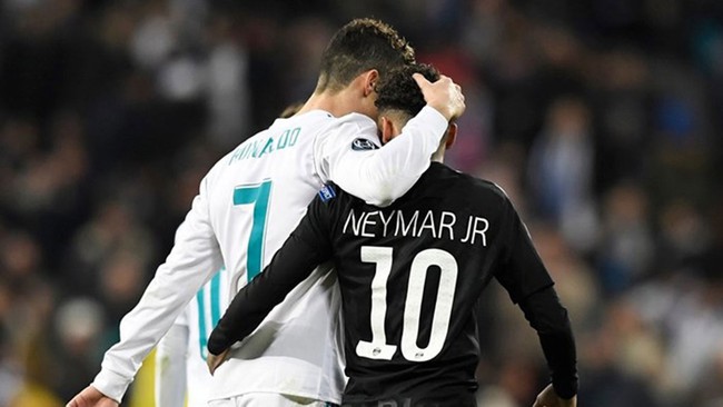 Neymar muốn đá cặp với Ronaldo - Ảnh 1.