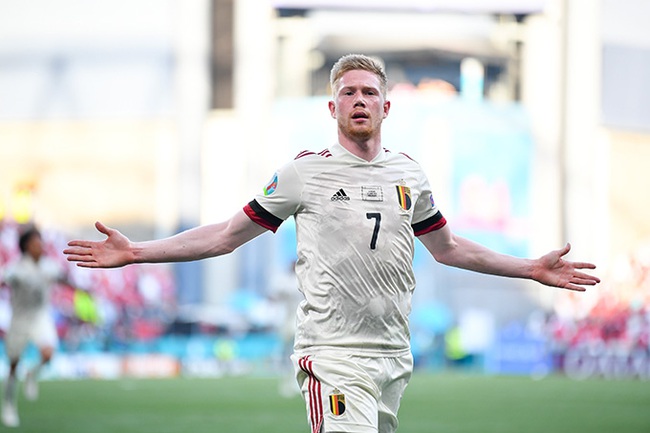 Kết quả Đan Mạch 1-2 Bỉ: Khác biệt ở De Bruyne - Ảnh 2.
