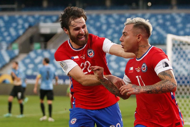 Kết quả Uruguay 1-1 Chile: Vidal đá phản lưới, Chile vẫn giành vé vào tứ kết - Ảnh 1.
