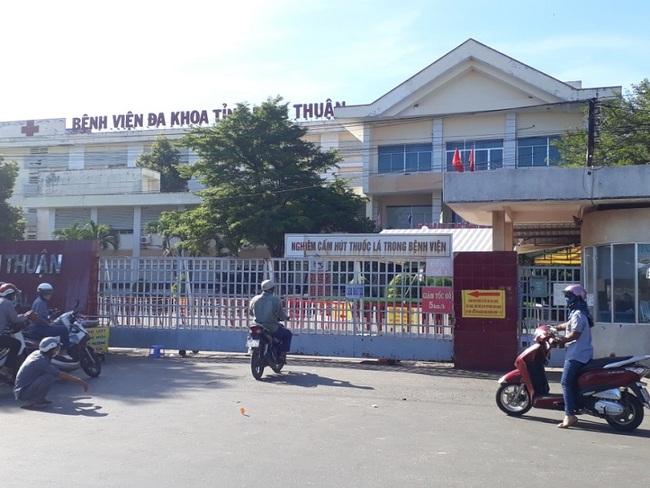 Phong tỏa Khoa Sản - Bệnh viện Đa khoa tỉnh Bình Thuận để phòng chống dịch bệnh Covid-19 - Ảnh 1.