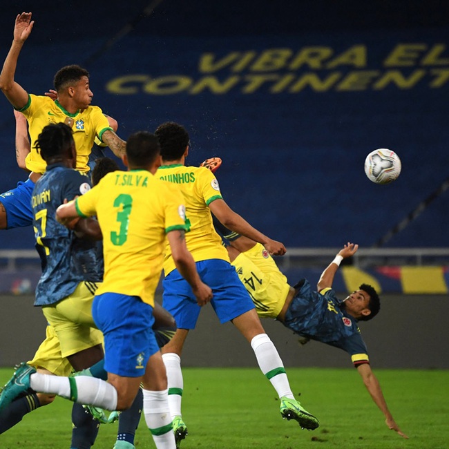Kết quả Brazil 2-1 Colombia: Kịch tính ở phút 100 - Ảnh 1.