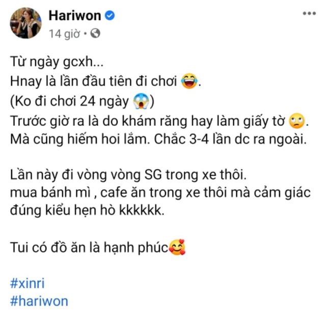 Trấn Thành ẩn ý có tin vui, Hari Won đăng status làm rõ luôn tin đồn mang thai? - Ảnh 3.