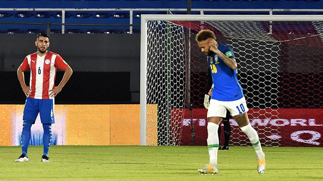 Kết quả Paraguay 0-2 Brazil: Neymar tỏa sáng, Brazil toàn thắng 6 trận ở vòng loại World Cup - Ảnh 1.