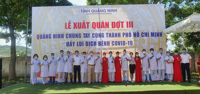 Quảng Ninh: Xuất quân chi viện cán bộ y tế cho TP.HCM - Ảnh 1.