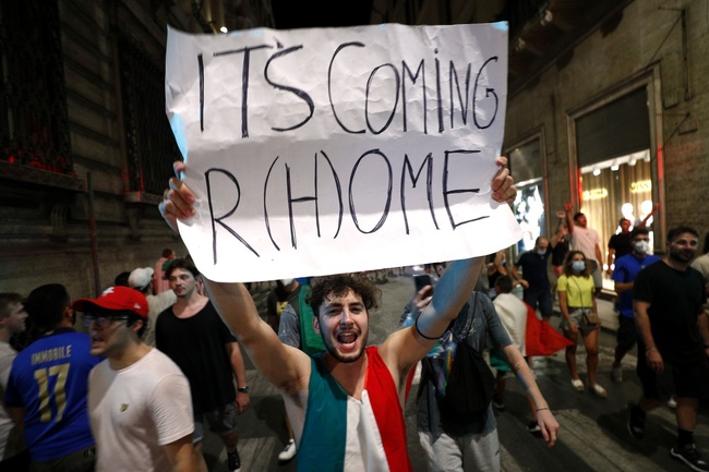 Italy vô địch Euro 2020: Thủ đô Rome không ngủ - Ảnh 7.