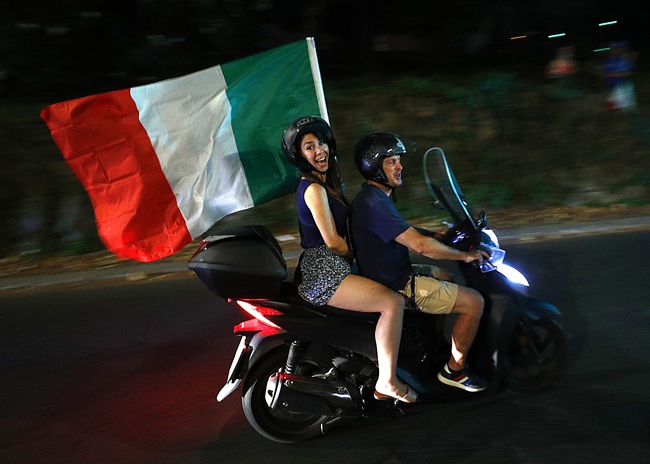 Italy vô địch Euro 2020: Thủ đô Rome không ngủ - Ảnh 6.