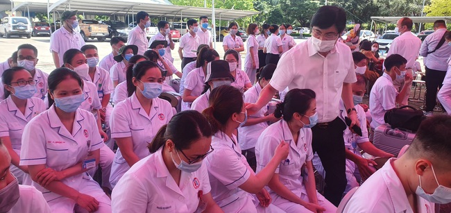Quảng Ninh: Xuất quân chi viện cán bộ y tế cho TP.HCM - Ảnh 3.