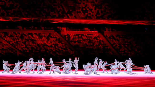 Lễ khai mạc Olympic Tokyo đơn giản nhưng đầy ý nghĩa - Ảnh 4.