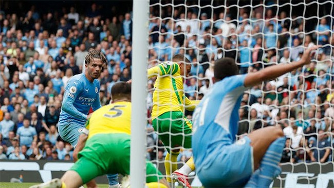 Kết quả Man City 5-0 Norwich: Chiến thắng trút bỏ áp lực - Ảnh 1.