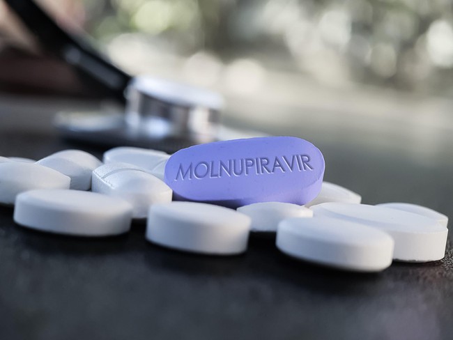 Thuốc kháng virus Molnupiravir có tỷ lệ âm hóa virus cao - Ảnh 1.