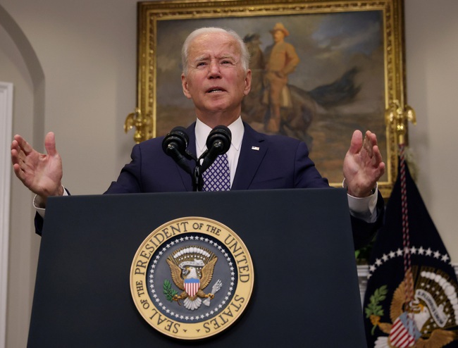 Tổng thống Mỹ Joe Biden tuyên bố hoàn tất rút quân khỏi chiến trường Afghanistan - Ảnh 1.