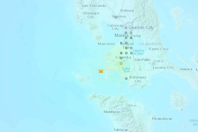 Ít nhất 23 dư chấn xảy ra sau trận động đất 5,7 độ Richter ở Philippines - Ảnh 1.