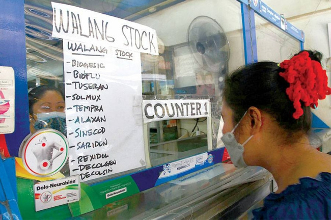Dịch Covid-19 tăng, Philippines giới hạn việc mua thuốc giảm đau hạ sốt - Ảnh 1.