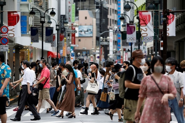 Nhật Bản: Thủ đô Tokyo nâng mức cảnh báo dịch bệnh - Ảnh 1.