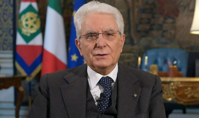 Ông Mattarella chính thức được bầu lại làm Tổng thống Italy - Ảnh 1.