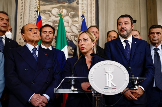 Italia: Thủ tướng và chính phủ mới chính thức nhậm chức  - Ảnh 1.