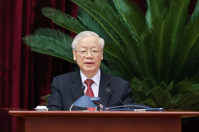Tổng Bí thư Nguyễn Phú Trọng họp Ban Bí thư thi hành kỷ luật cán bộ  - Ảnh 1.
