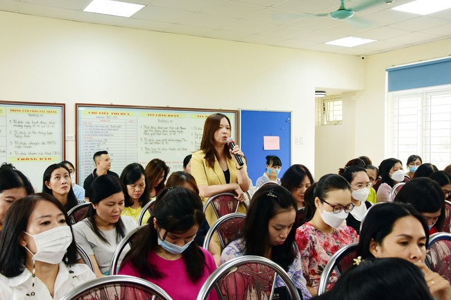 Chuyên đề cấp quận 'Học thông qua chơi' tại trường tiểu học Lý Thái Tổ - Ảnh 8.