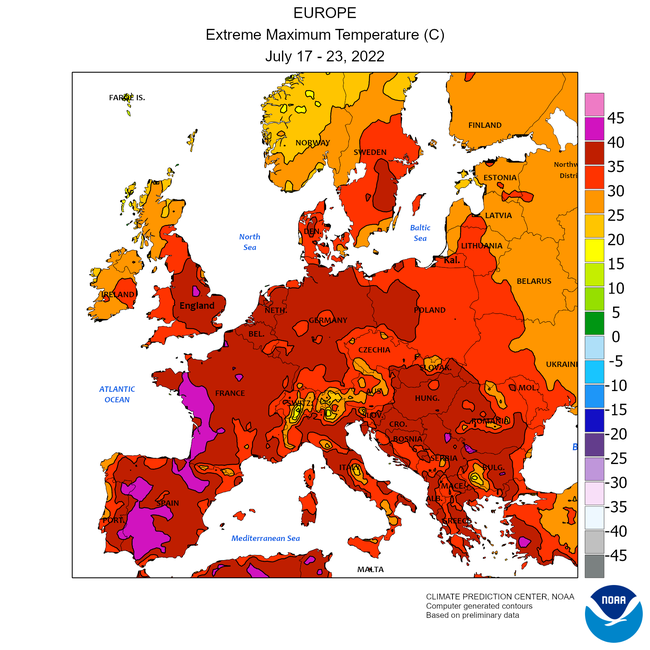 Châu Âu: Ít nhất 15.000 người tử vong do nắng nóng năm 2022 - Ảnh 1.