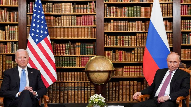 Tổng thống Biden ra điều kiện để đối thoại với Tổng thống Nga Putin - Ảnh 1.