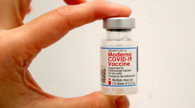 Vaccine ngua Covid-19 cua hang duoc pham Moderna. Nguon Reuters.png