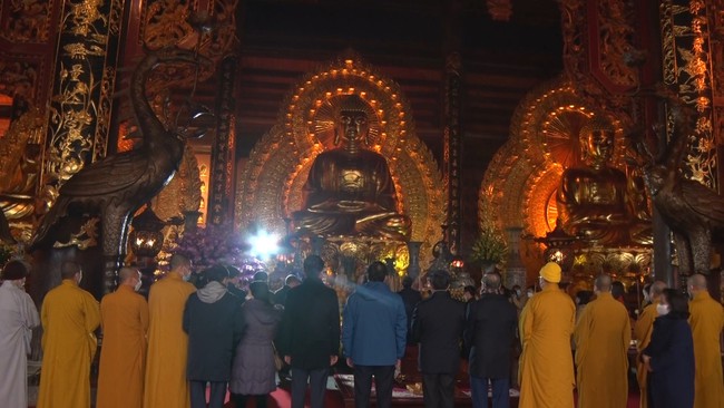 Ninh Bình: Khai mạc Lễ hội chùa Bái Đính năm 2022 - Ảnh 1.