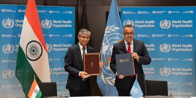 Ấn Độ, WHO ký thỏa thuận lập trung tâm y học cổ truyền toàn cầu - Ảnh 1.