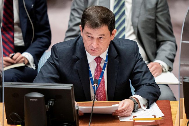 Nga đề nghị họp khẩn HĐBA LHQ để làm rõ các thông tin về tình hình tại Ukraine - Ảnh 1.