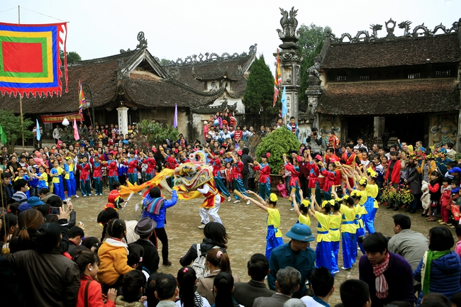 Công nhận Di sản văn hóa phi vật thể cấp quốc gia 'Lễ hội Đình Hùng Lô' - Ảnh 1.
