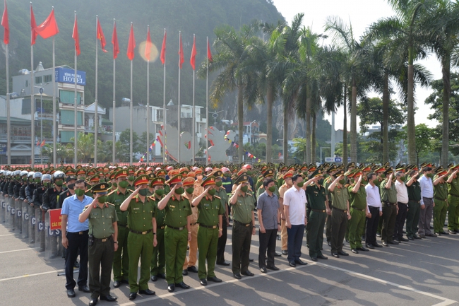 Công an Quảng Ninh xuất quân đảm bảo ANTT SEA Games 31 - Ảnh 2.