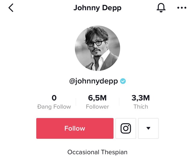 Johnny Depp gửi lời cảm ơn người hâm mộ bằng video mới đăng trên TikTok - Ảnh 1.