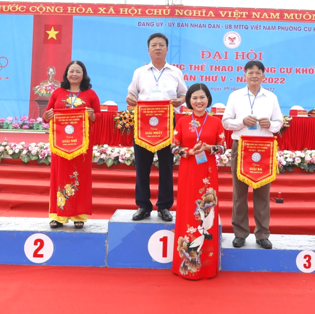 Quận Long Biên: Phường Cự Khối tổ chức Đại hội Thể dục Thể thao lần thứ V, năm 2022 - Ảnh 7.