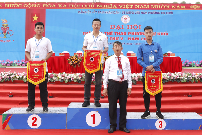 Quận Long Biên: Phường Cự Khối tổ chức Đại hội Thể dục Thể thao lần thứ V, năm 2022 - Ảnh 10.