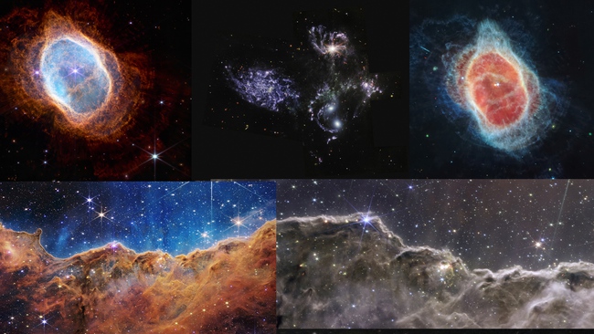 NASA công bố loạt hình ảnh màu sắc nét đầu tiên về vũ trụ   - Ảnh 1.