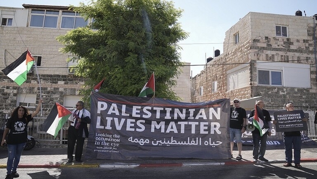 Palestine: Người dân phản đối chuyến thăm của Tổng thống Joe Biden - Ảnh 2.