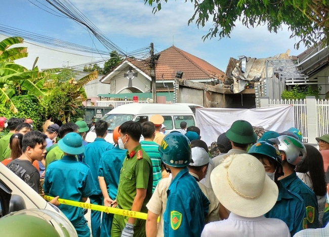 Đã tìm thấy 3 mẹ con trong căn nhà bị cháy ở Ninh Thuận - Ảnh 2.