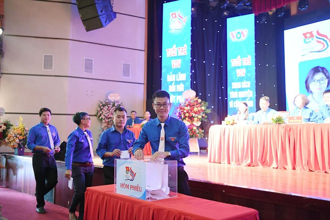 130 đại biểu tham dự Đại hội Đoàn TNCS Hồ Chí Minh Đài Tiếng nói Việt Nam - Ảnh 1.