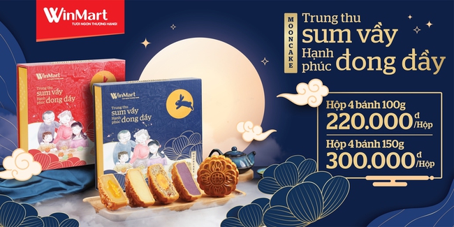 'Trung thu sum vầy, Hạnh phúc đong đầy' với bộ sưu tập Bánh Trung thu từ WinMart - Ảnh 1.