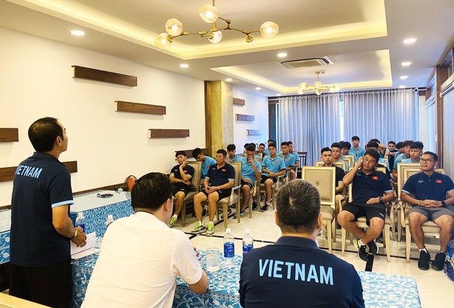 U20 Việt Nam hạ quyết tâm giành vé tới VCK U20 châu Á 2023 - Ảnh 3.